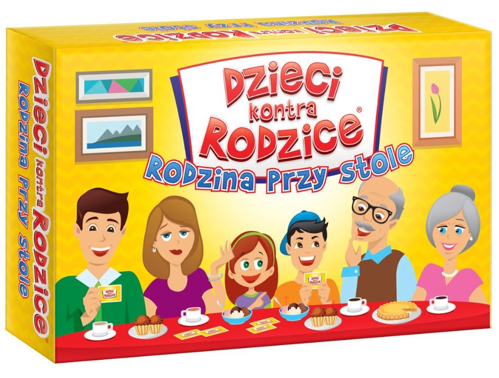 Gra Rodzina przy stole: Dzieci vs Rodzice 6+