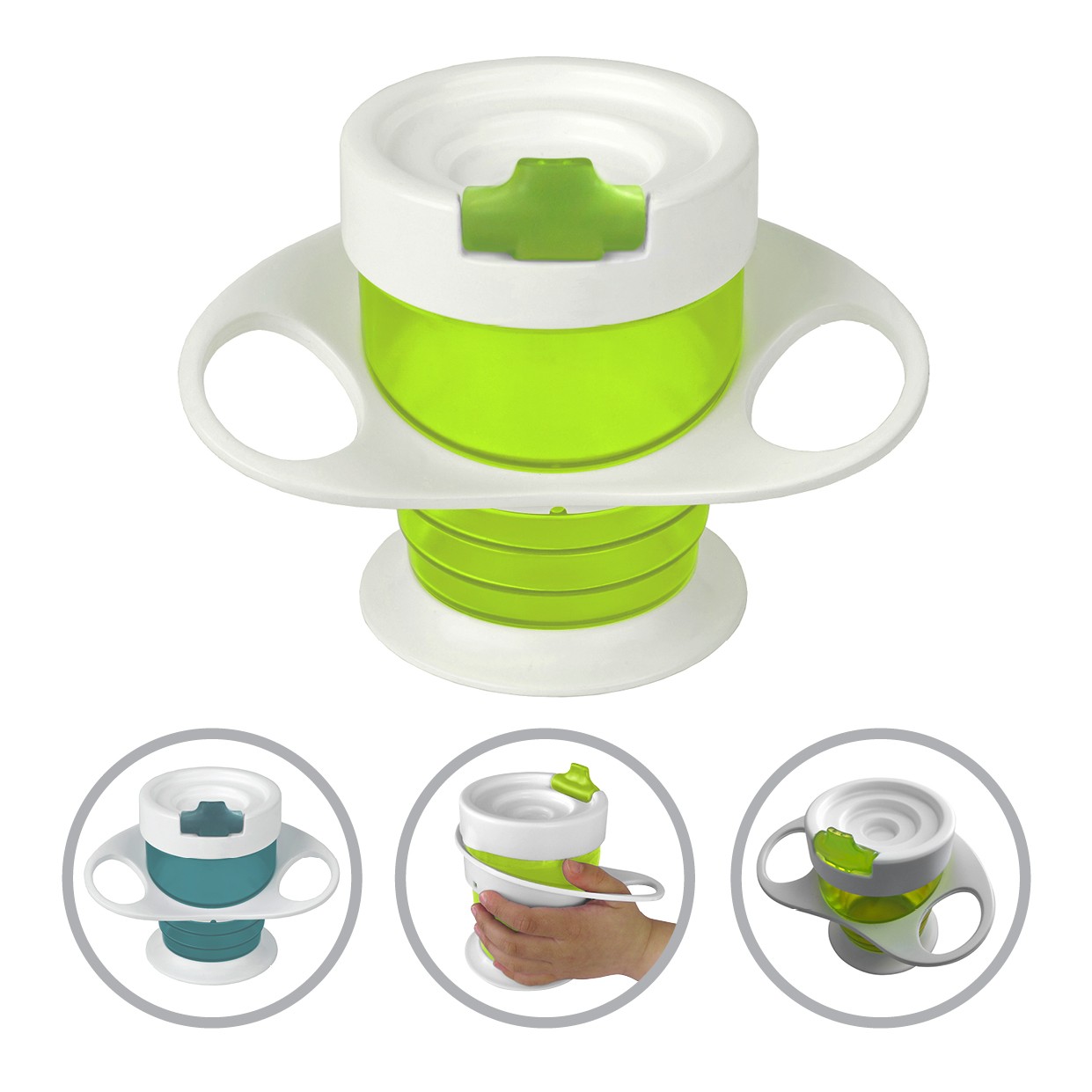 Brother Max Kubek Close & Go Limonkowy 6m+