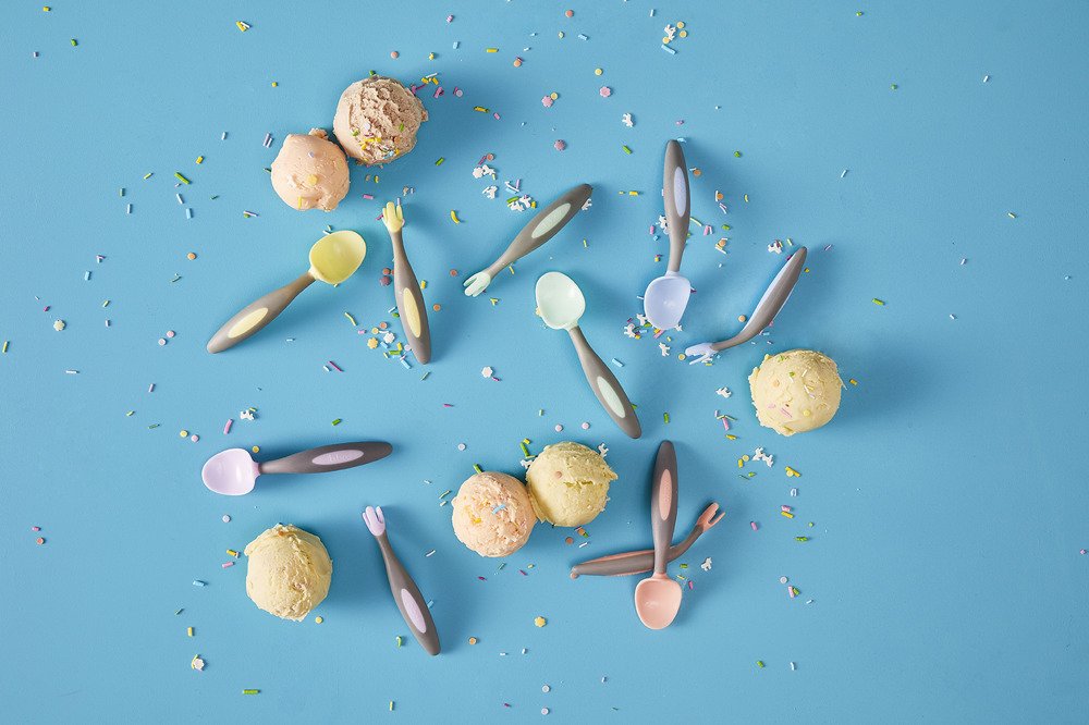 B.Box, Pierwsze sztućce dla niemowląt, Gelato Bubblegum