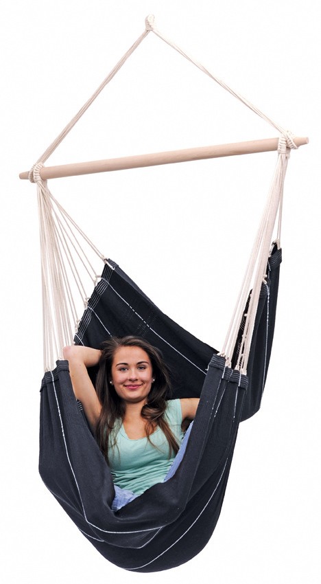 Amazonas Huśtawka hamakowa Brasil Black 150kg