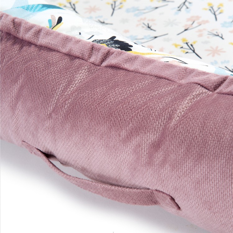 La Millou Kokon Velvet Cute Birds French Lavender 0+