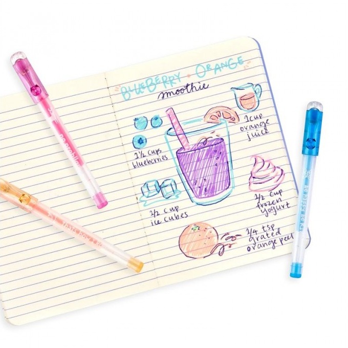 Ooly Długopisy Żelowe Mini Pastelowe 12 szt. 3+