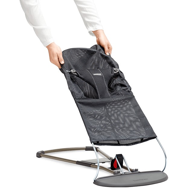 BabyBjörn Poszycie do leżaczka Balance Bliss Mesh Antracyt