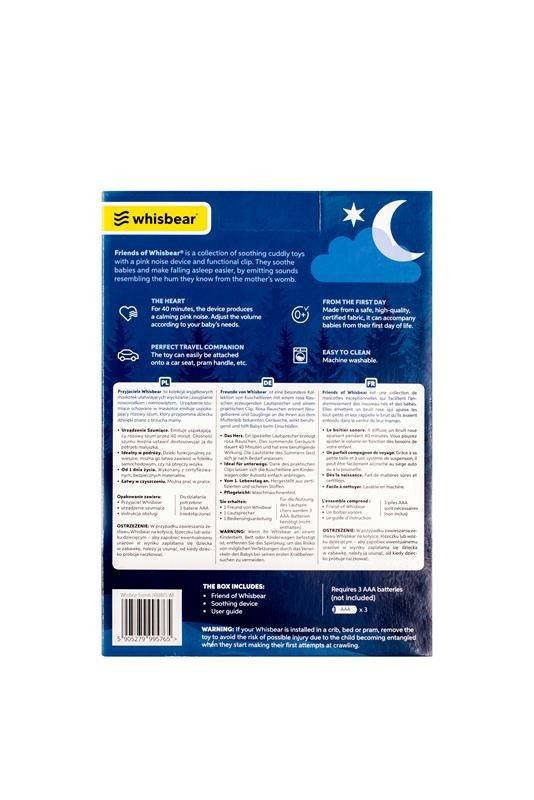 Whisbear Szumiący Lisek Friends 0+ | Certyfikat CE