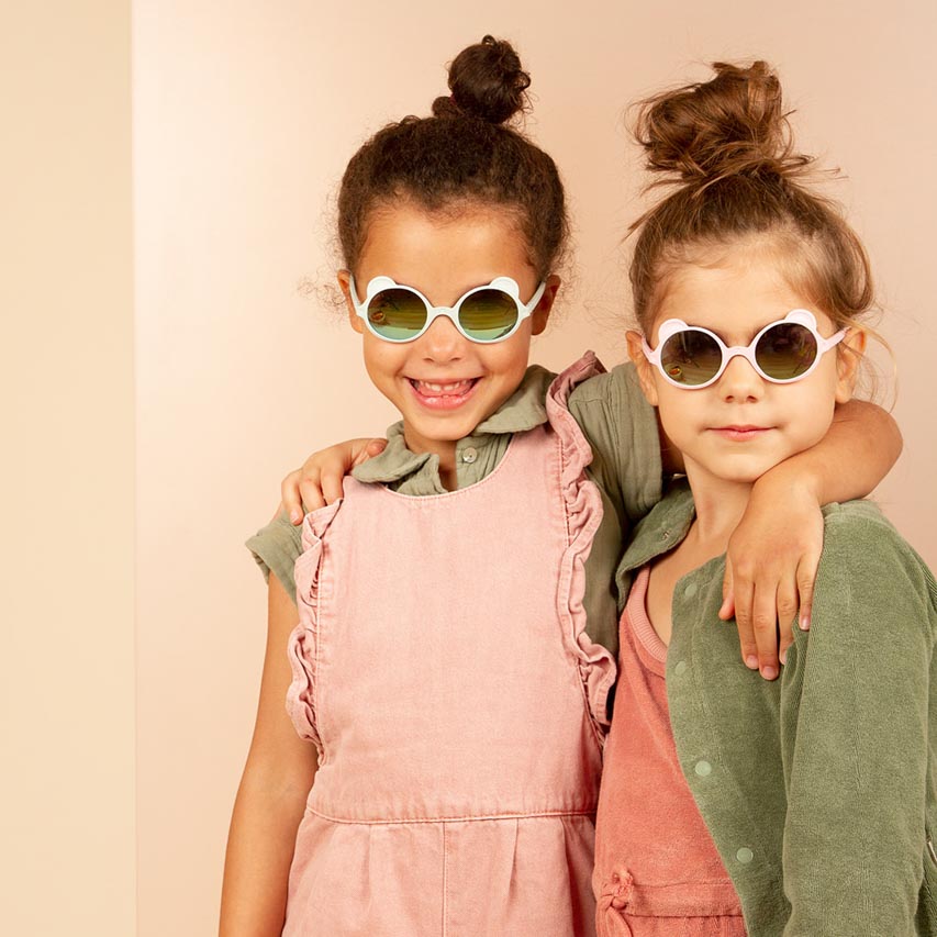 Ki ET LA Okulary przeciwsłoneczne Ourson Cream 2-4 lata