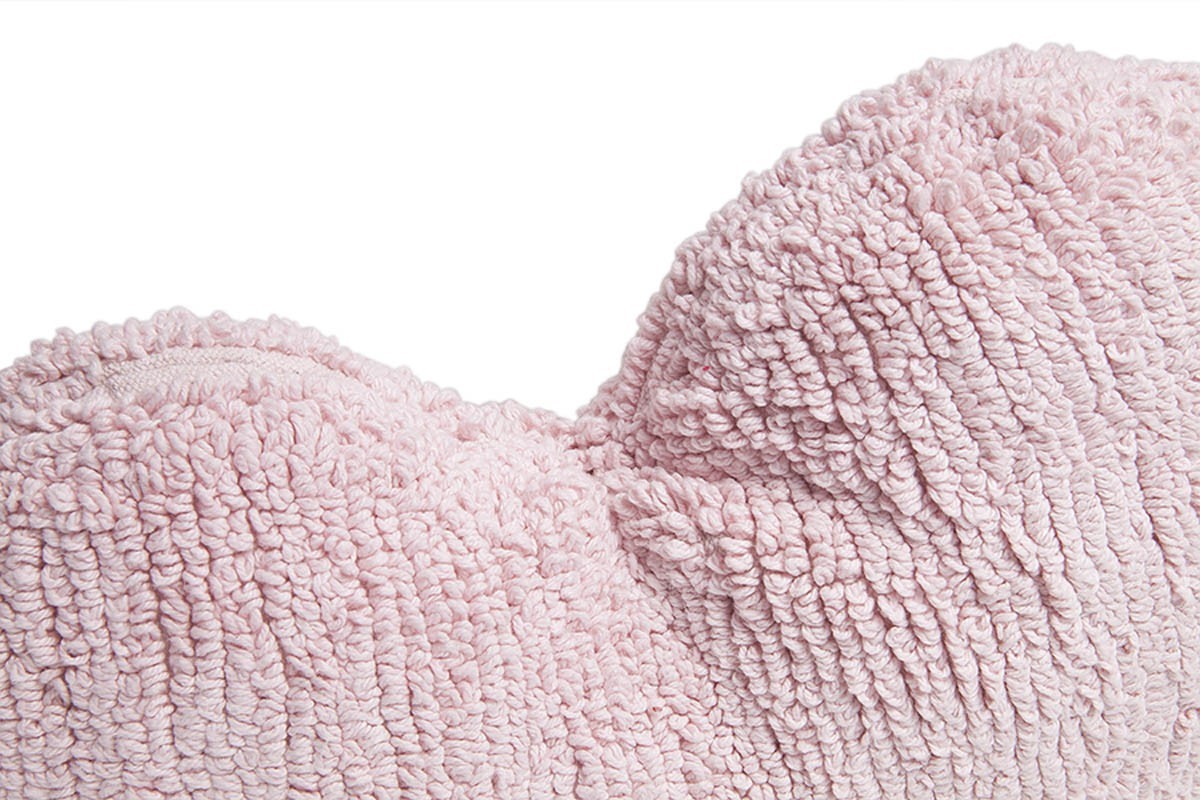 Lorena Canals Poduszka dziecięca Serce Rosa 50×47 cm