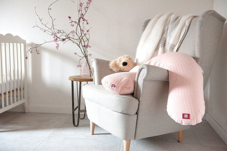 Red Castle Poduszka Rogal Big Flopsy Ciężarne Karmiące Chambray Grey