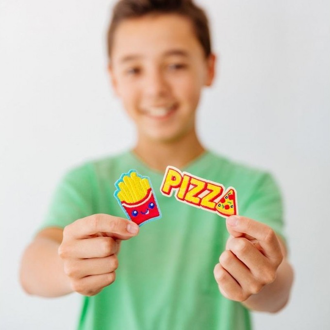 Ooly Naprasowanki Patch Em Fast Food 6+