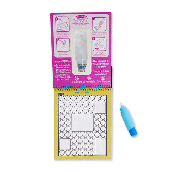 Melissa&Doug Kolorowanka Water Wow Podwodny Świat 5+