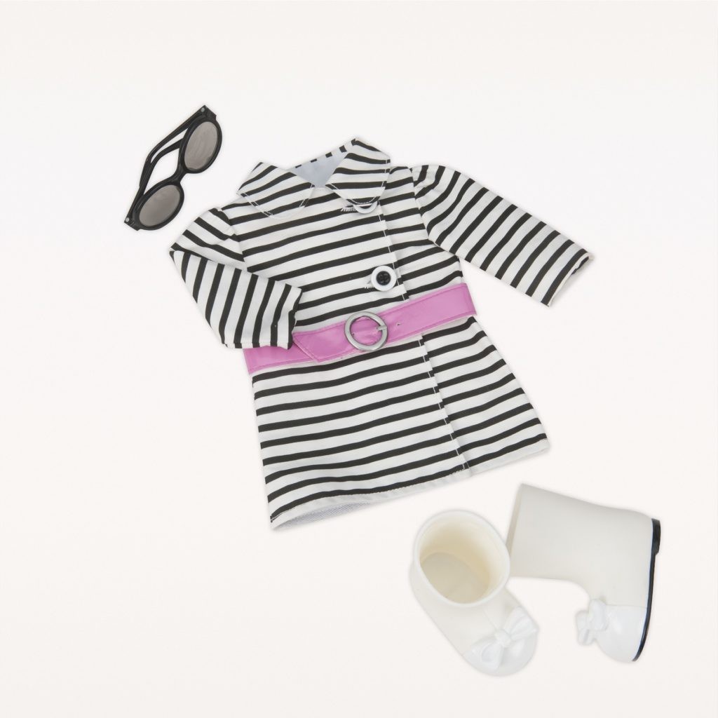 Our Generation Ubranka Paryskie z Płaszczem 18 cali