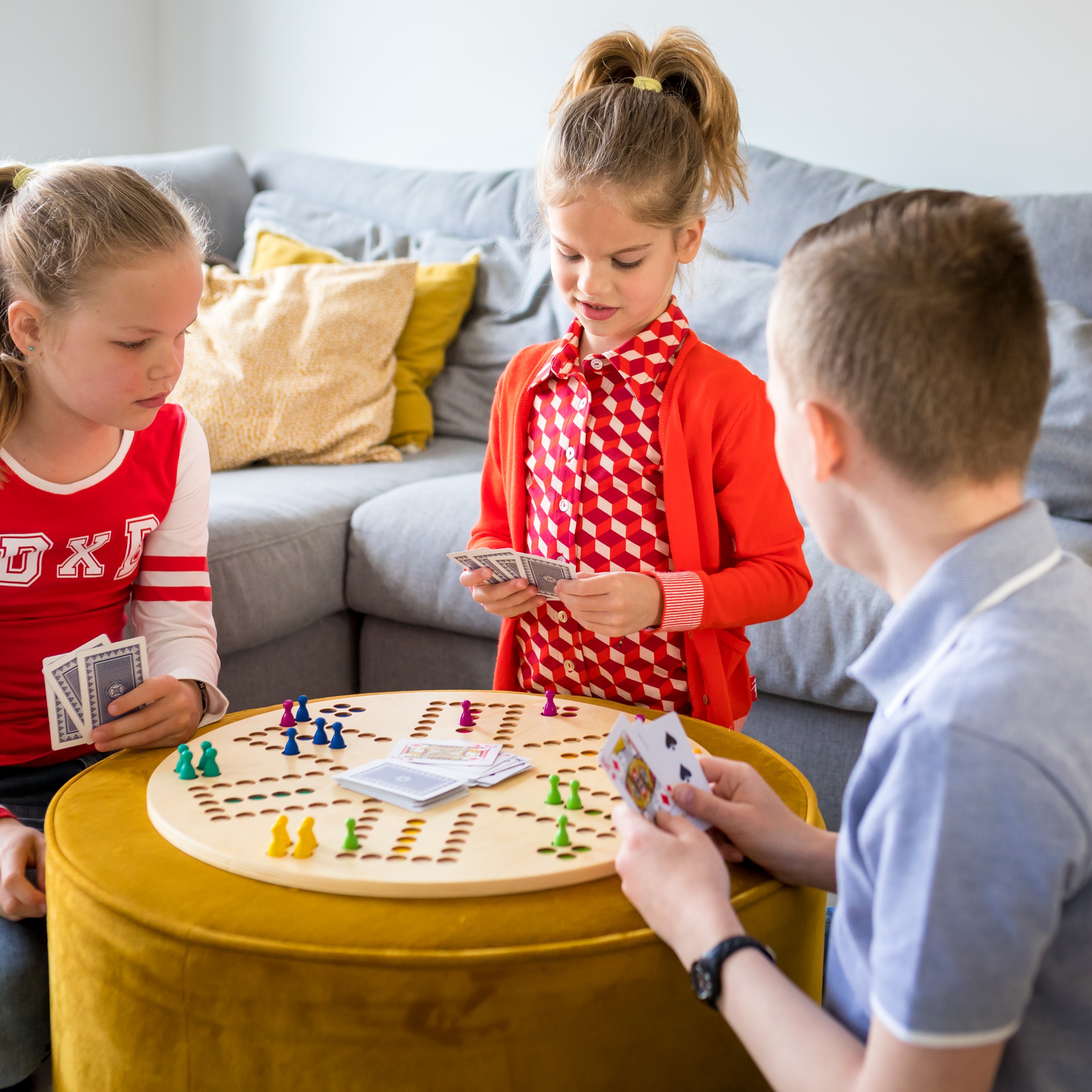 BS Toys Drewniany Chińczyk 2w1 z Gęsią 3+