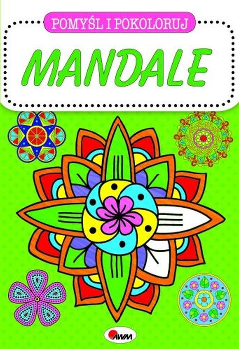 Mandale według wzoru - książka kreatywna 3+