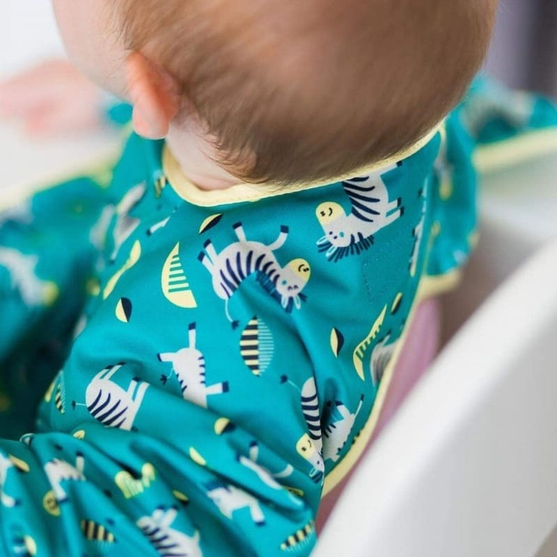 Tidy Tot Śliniak Fartuszkowy BLW Dancing Zebras 0+