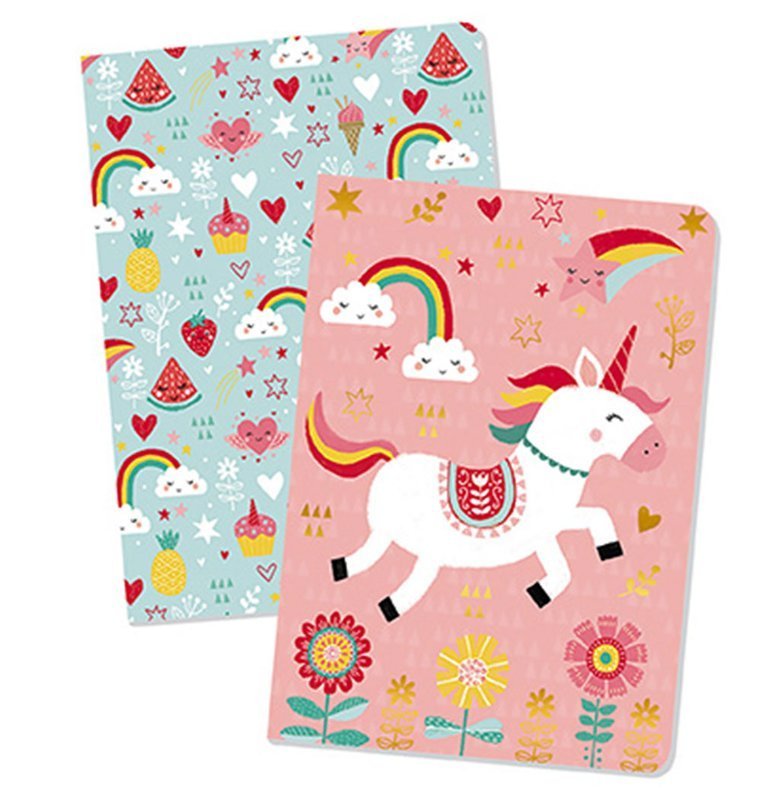 Janod Miękki notesik lisek/jednorożec 7+ lat