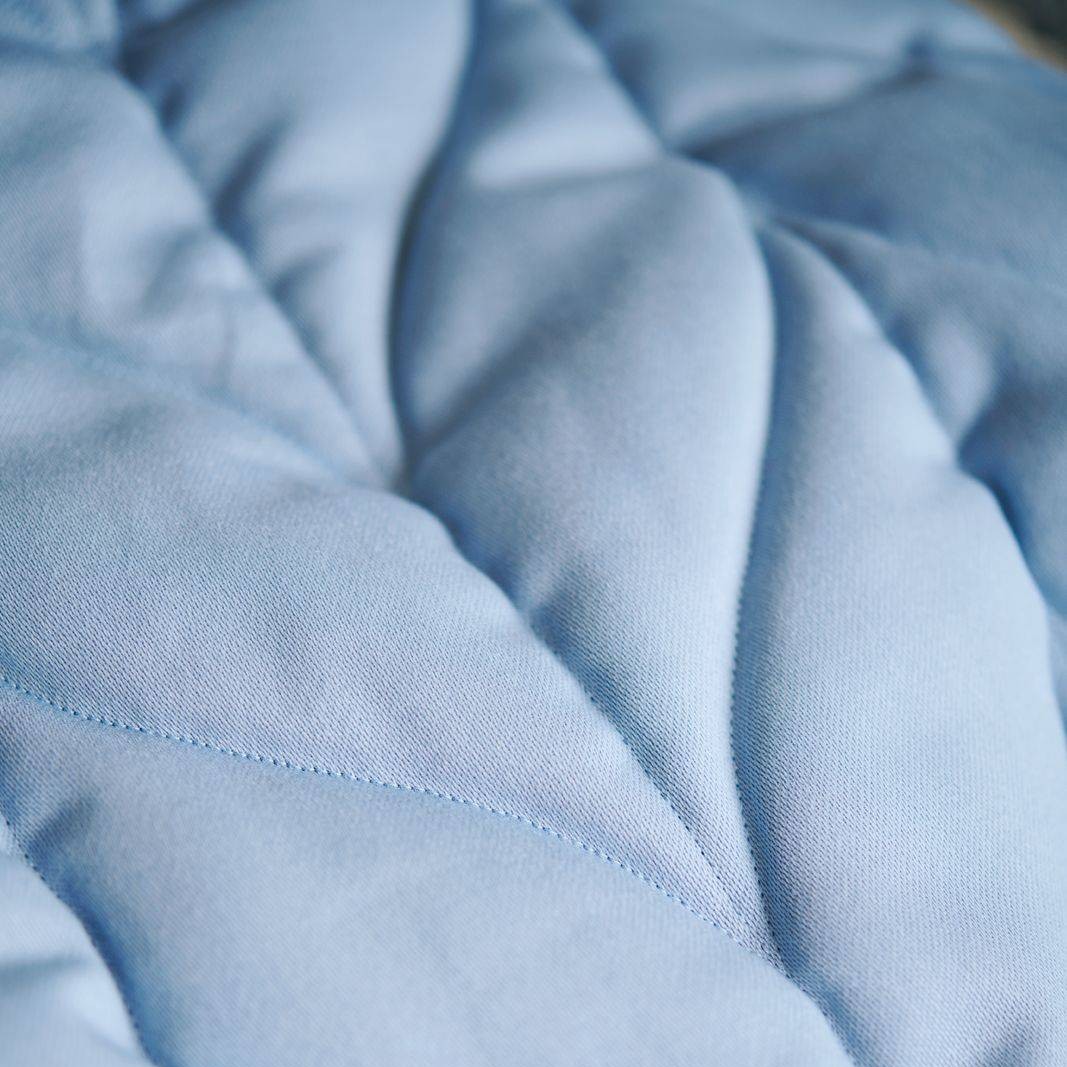 BabyBjorn Leżaczek Bliss Cotton Petal Quilt Niebieski 0+