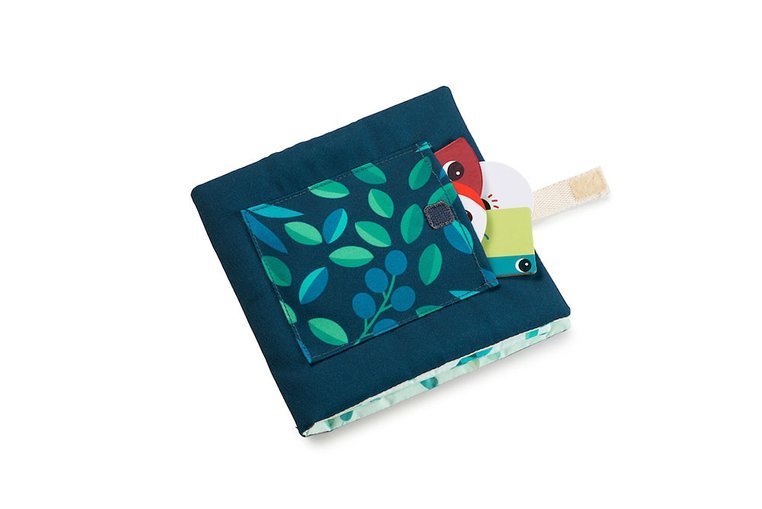 Lilliputiens Miękka książeczka nauka kształtów 18m+