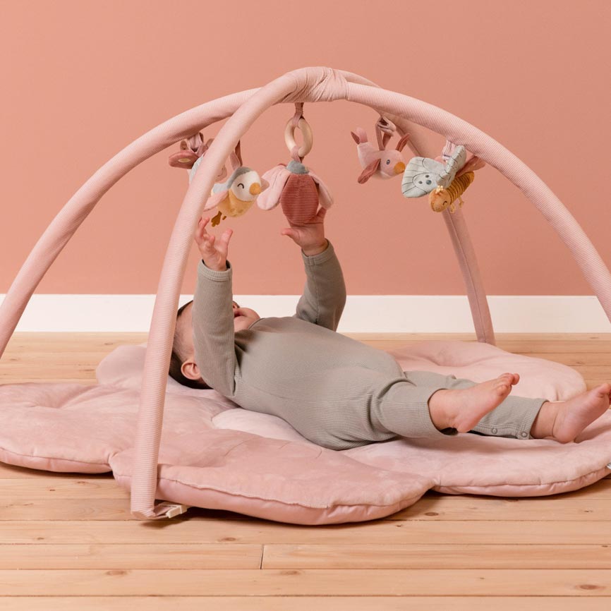 Little Dutch Mata Edukacyjna Flowers & Butterflies od Urodzenia