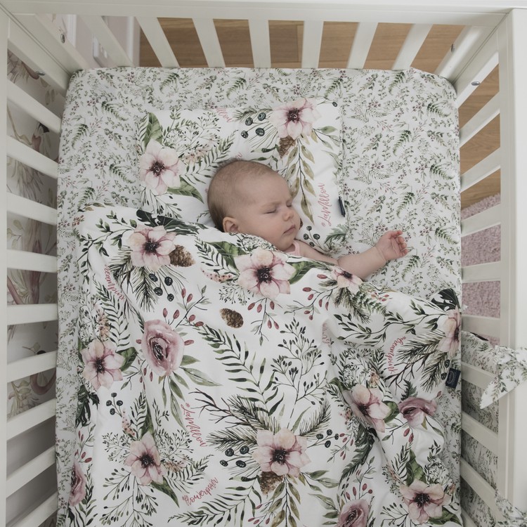 La Millou Prześcieradło Good Night 60x120 cm - Hello World Birds