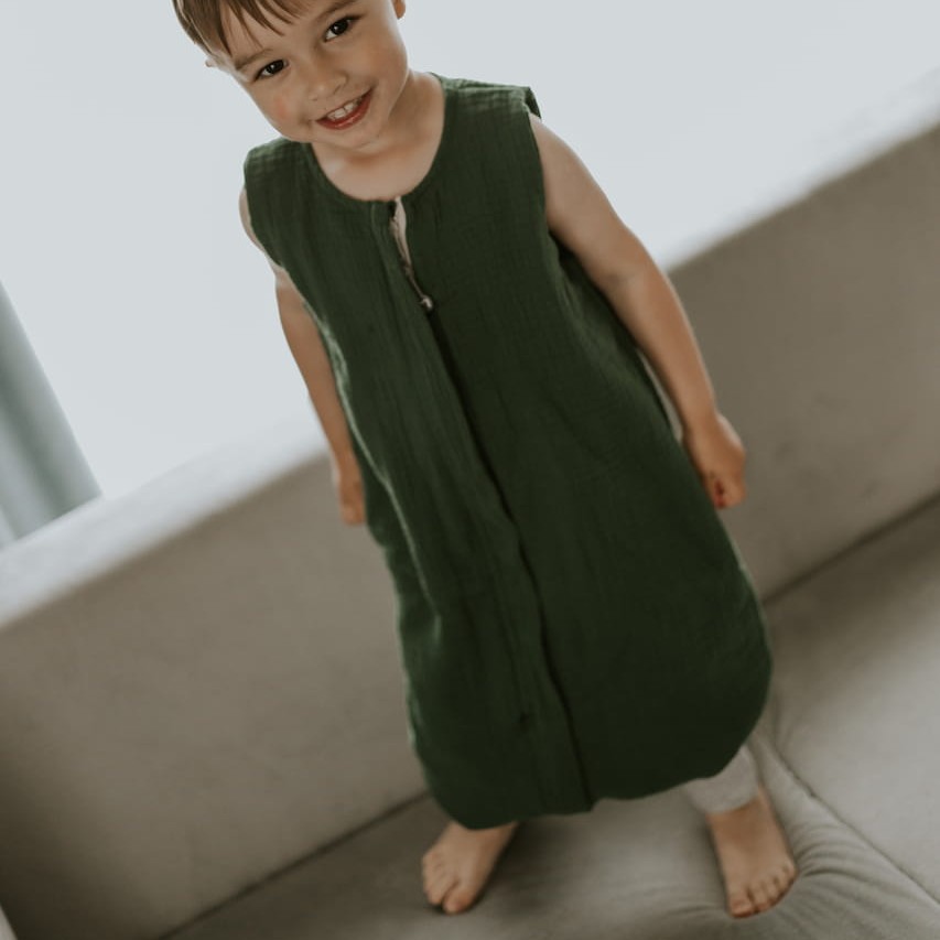 Sleepee Śpiworek Muślinowy z nóżkami 1-2 lata Sand