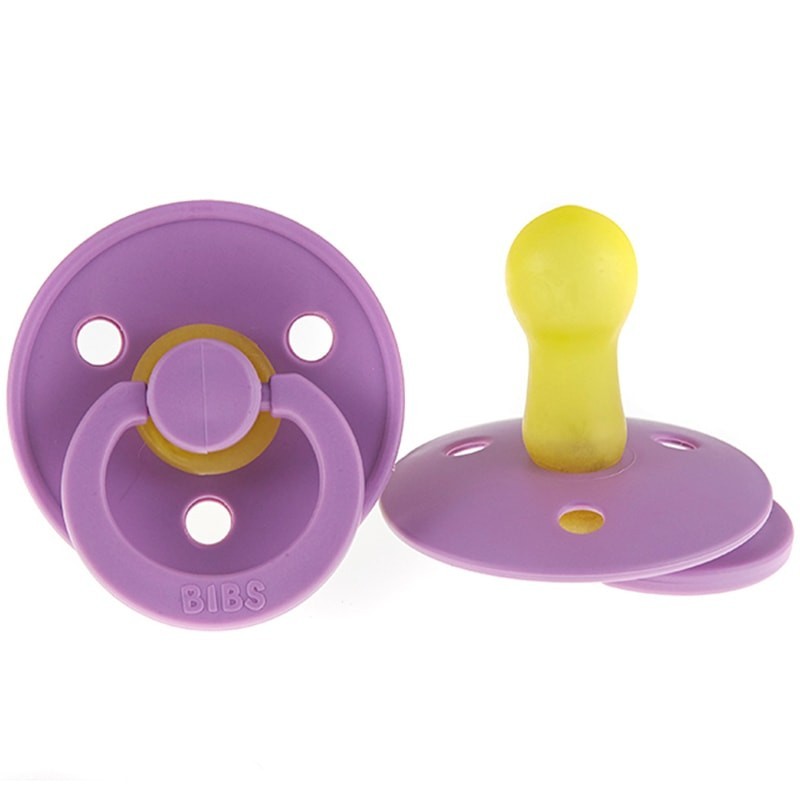 Bibs, Lavender S Dynamiczny Smoczek Uspokajający Hevea
