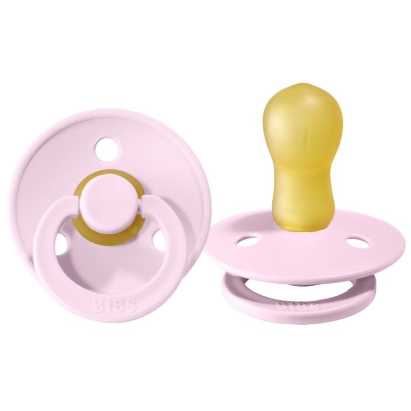 Smoczek uspokajający BIBS Baby Pink L kauczuk 18m+