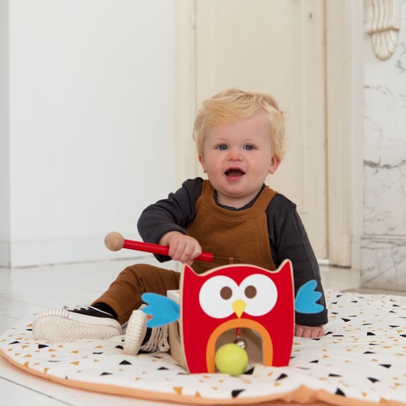 Scratch Toc-Toc Przebijanka Sowa 12m+