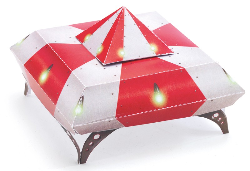 Djeco Składanki Papierowe Pojazdy Kosmiczne 7-15 lat