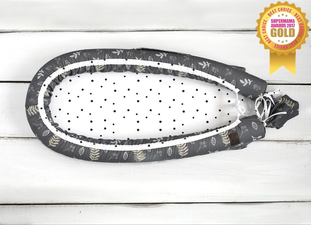 Sleepee Kokon Niemowlęcy Feel Graphit 0+