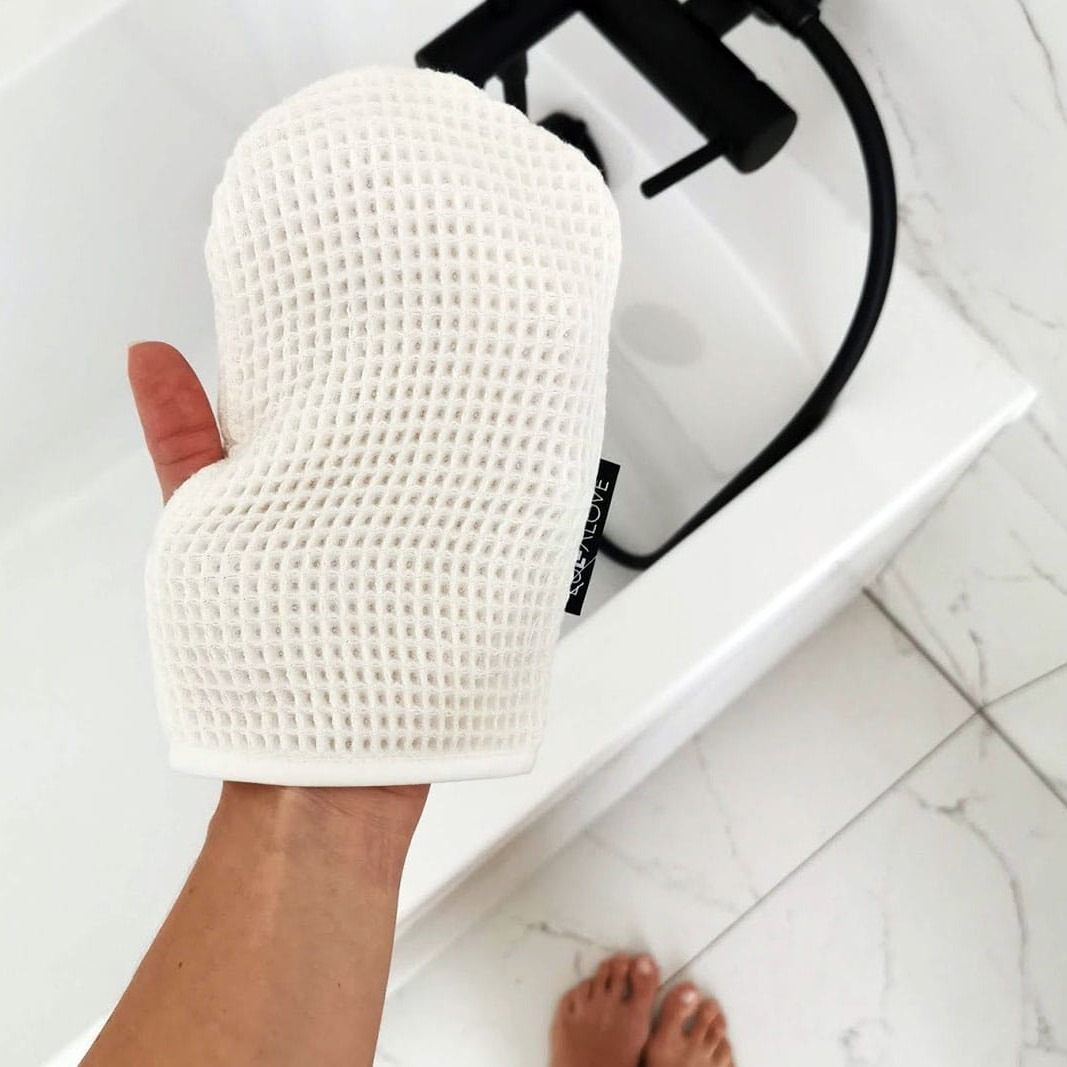 Lullalove, Rękawica do twarzy i ciała - kokos