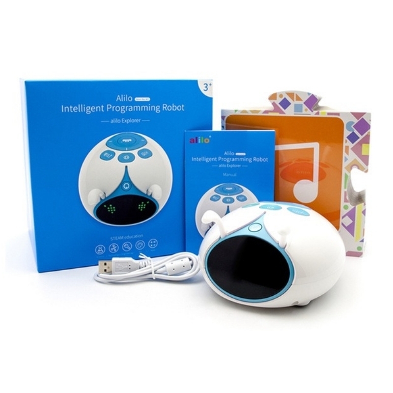 Alilo Inteligentny Robot Explorer M7 do nauki programowania - niebieski