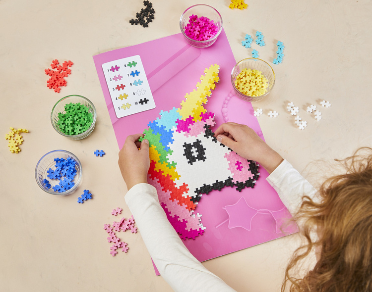 Plus-Plus Puzzle Jednorożec 250el 5+