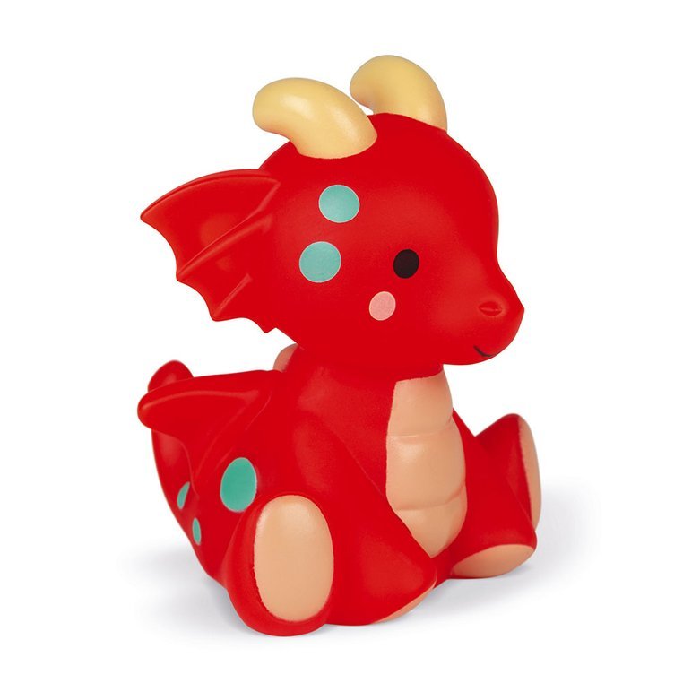 Janod, Zestaw figurek do kąpieli Rycerz i świecący smok 10 m+