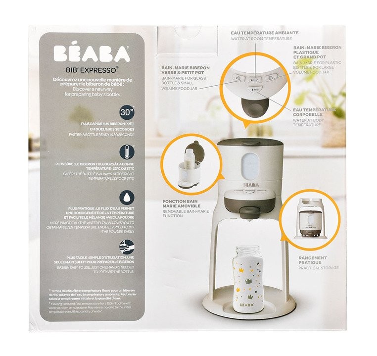 Beaba Bib'expresso Ekspres do mleka 2w1 White/grey 0+