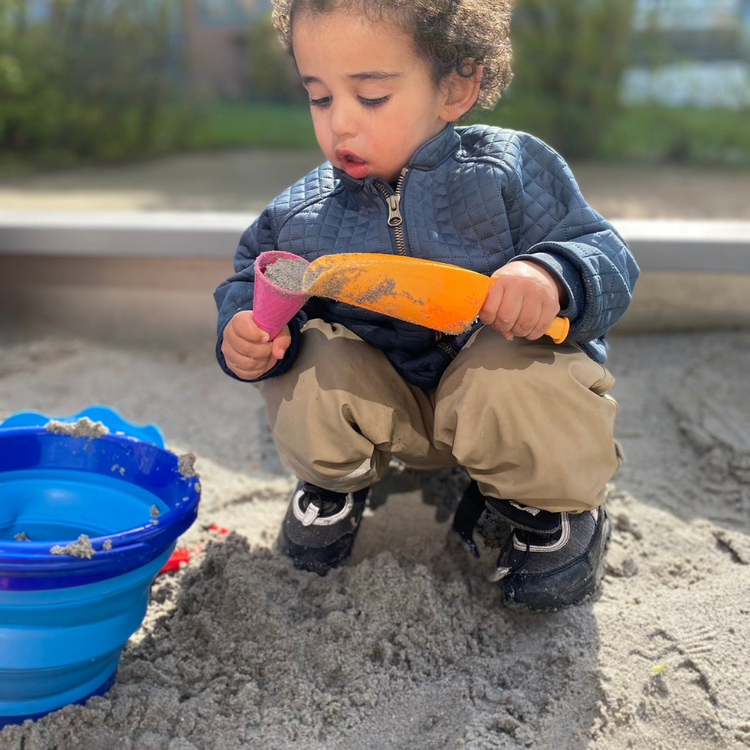 CompacToys Zestaw do Piaskownicy 7szt Niebieski 18m+