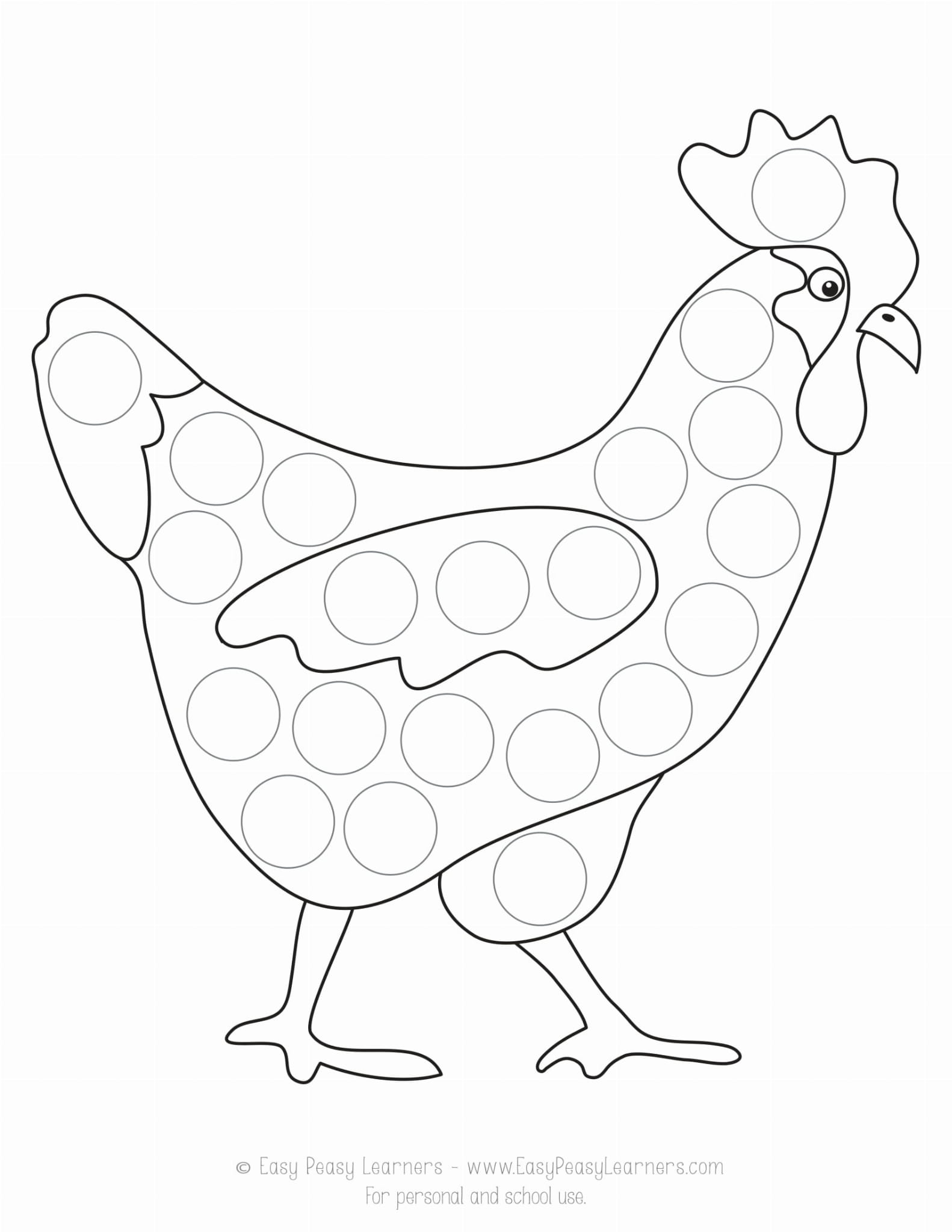 Do-A-Dot Art, Duże Flamastry Kropkowe. Kolory Tęczy