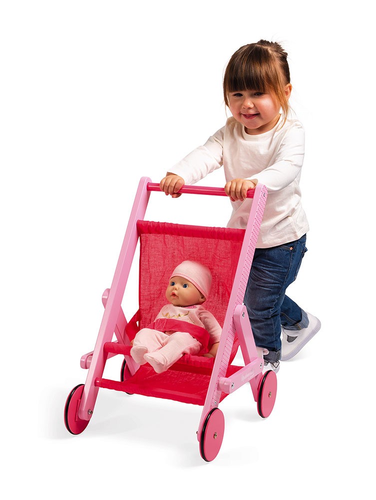 Janod, Wózek spacerówka dla lalek Mademoiselle