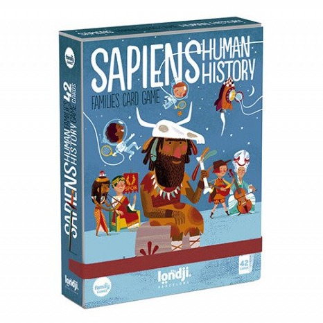 Londji Gra karciana Sapiens Historia człowieka 3+