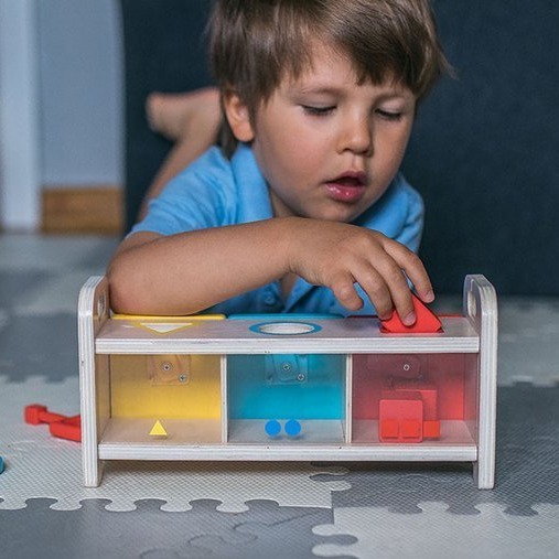 Janod Drewniany Sorter z Kluczykami Essentiel 18m+