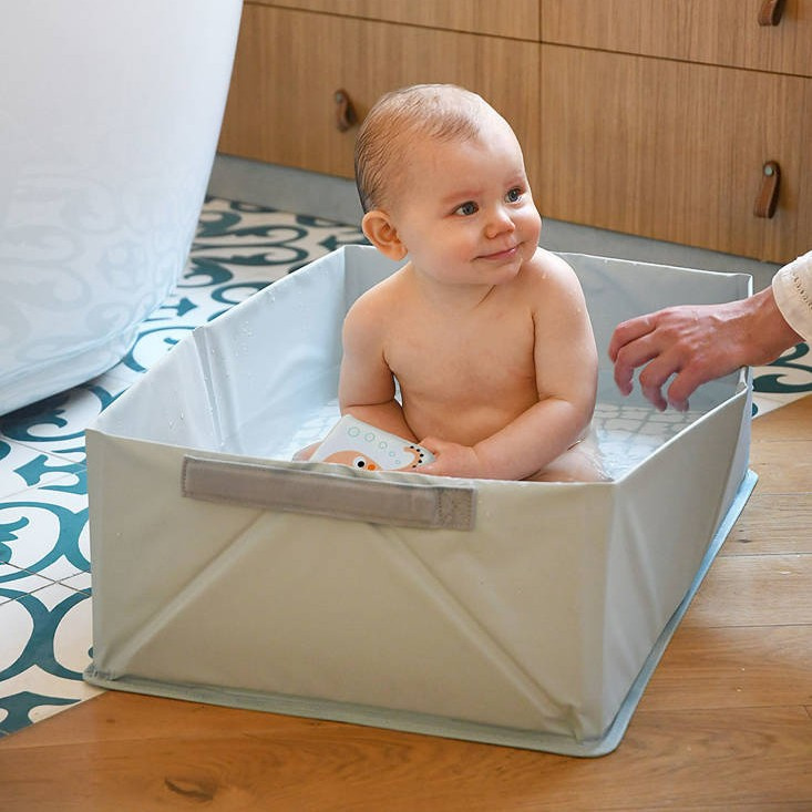 Beaba Składana Wanienka Cameleo Pop Up Bath Zielono-Niebieska 0+