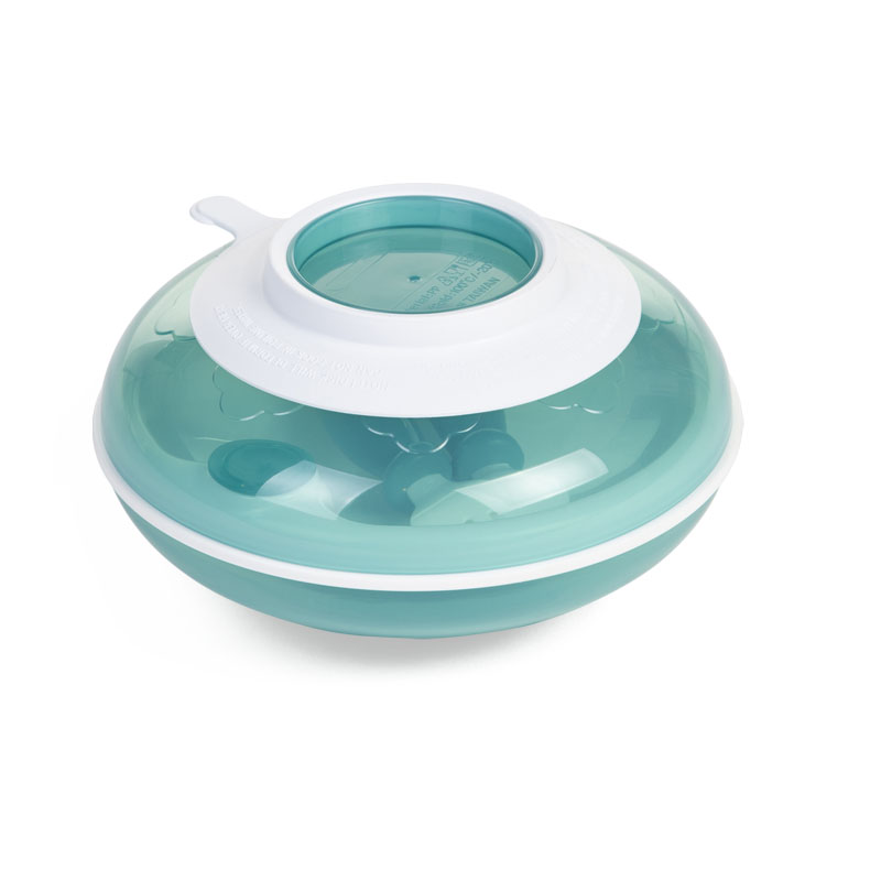 Childhome Zestaw Obiadowy Termiczny 3 el. White/Aqua