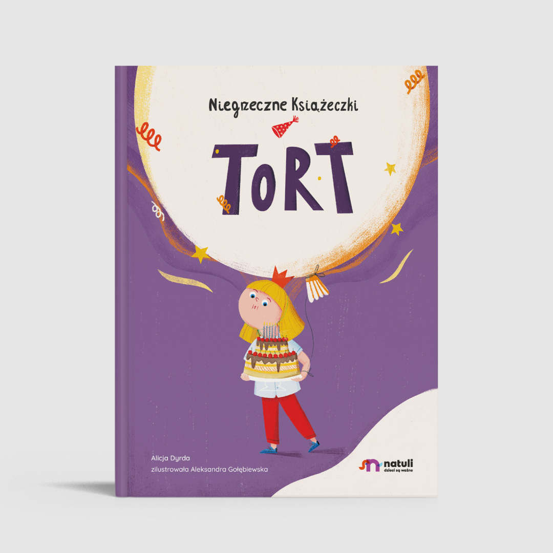 Natuli Tort Książka Edukacyjna dla Dzieci 3+