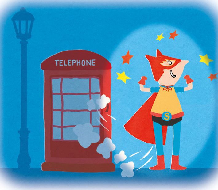 Mini telewizorek niebieski  Moulin Roty