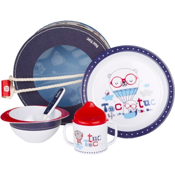 Tuc Tuc Komplet Naczyń Life in the Air | 12m+
