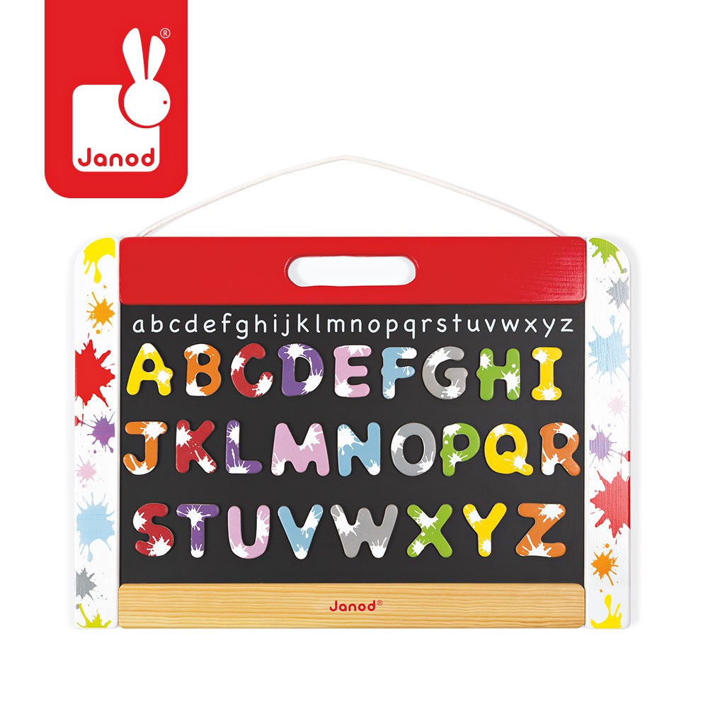 Janod Tablica wisząca 3w1 - Edukacyjna, Od 3 lat