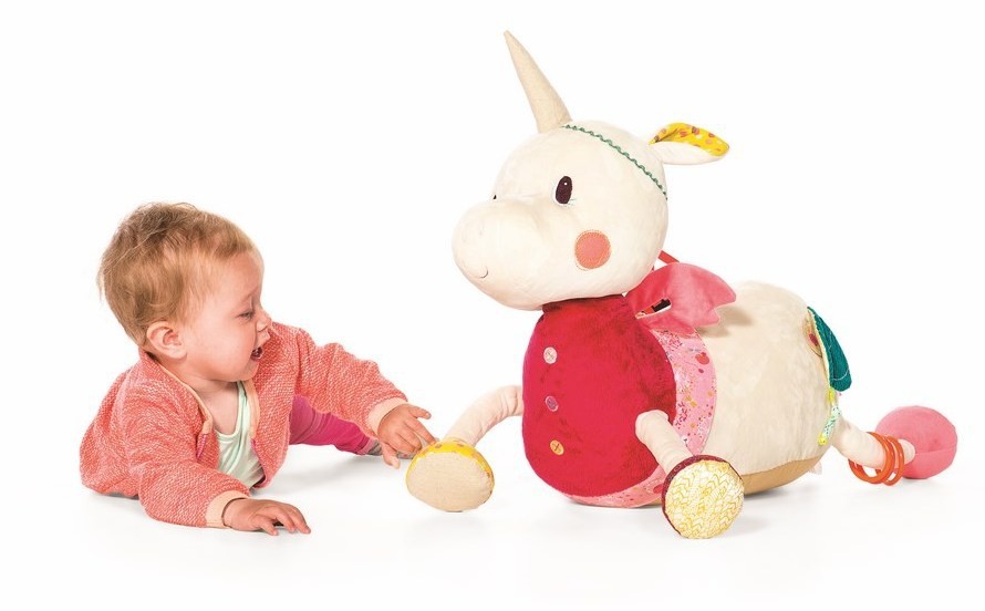 Lilliputiens Wielofunkcyjna Poducha Jednorożec Louise 6m+