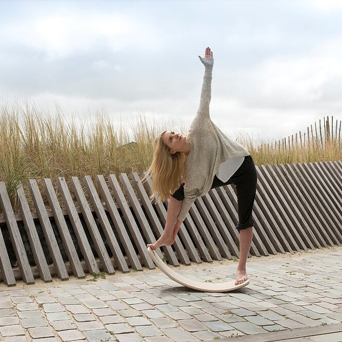 Wobbel, Deska do balansowania Starter Transparent bez filcu