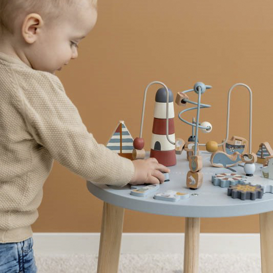 Little Dutch Stolik Edukacyjny Sailors Bay Drewniany 12m+