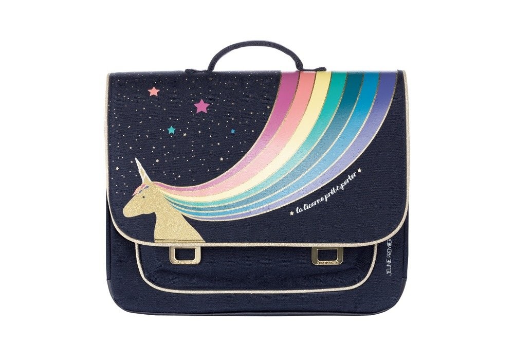 Jeune Premier Tornister Midi Złoty Jednorożec 6-9 lat