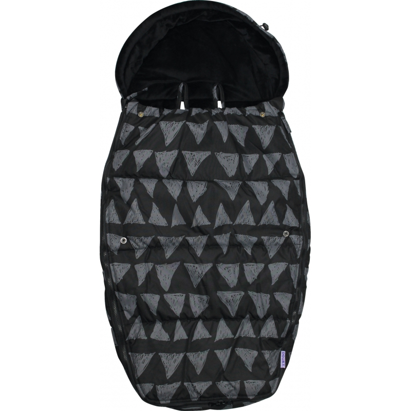 Dooky Śpiworek do wózka Black Tribal 6-36m