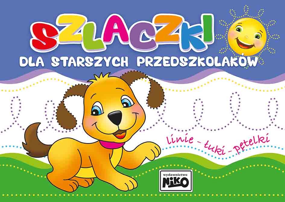 Niko Szlaczki dla starszych przedszkolaków: linie, łuki, pętelki 4+
